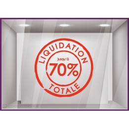 Sticker Tampon Liquidation Totale