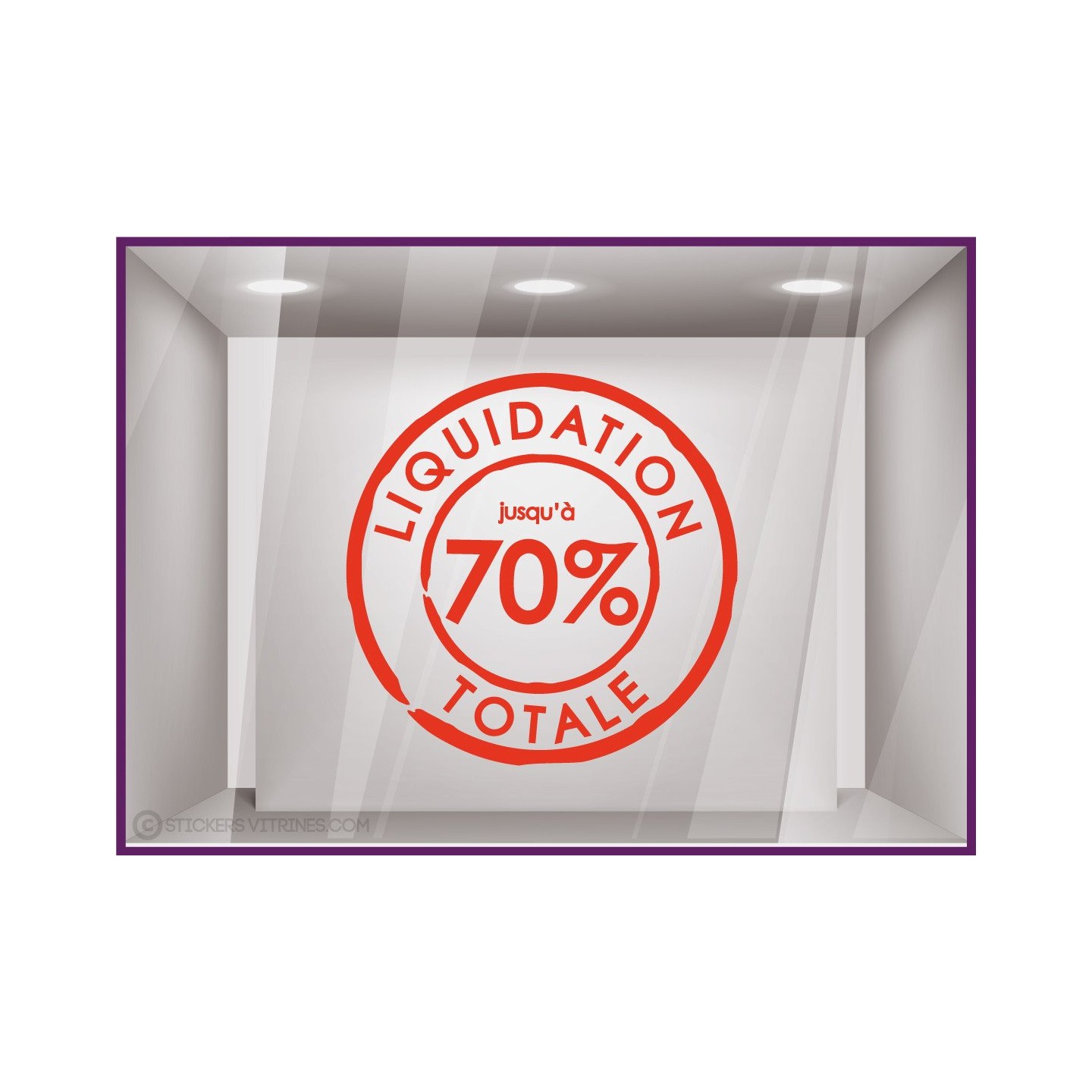 Sticker Tampon Liquidation Totale