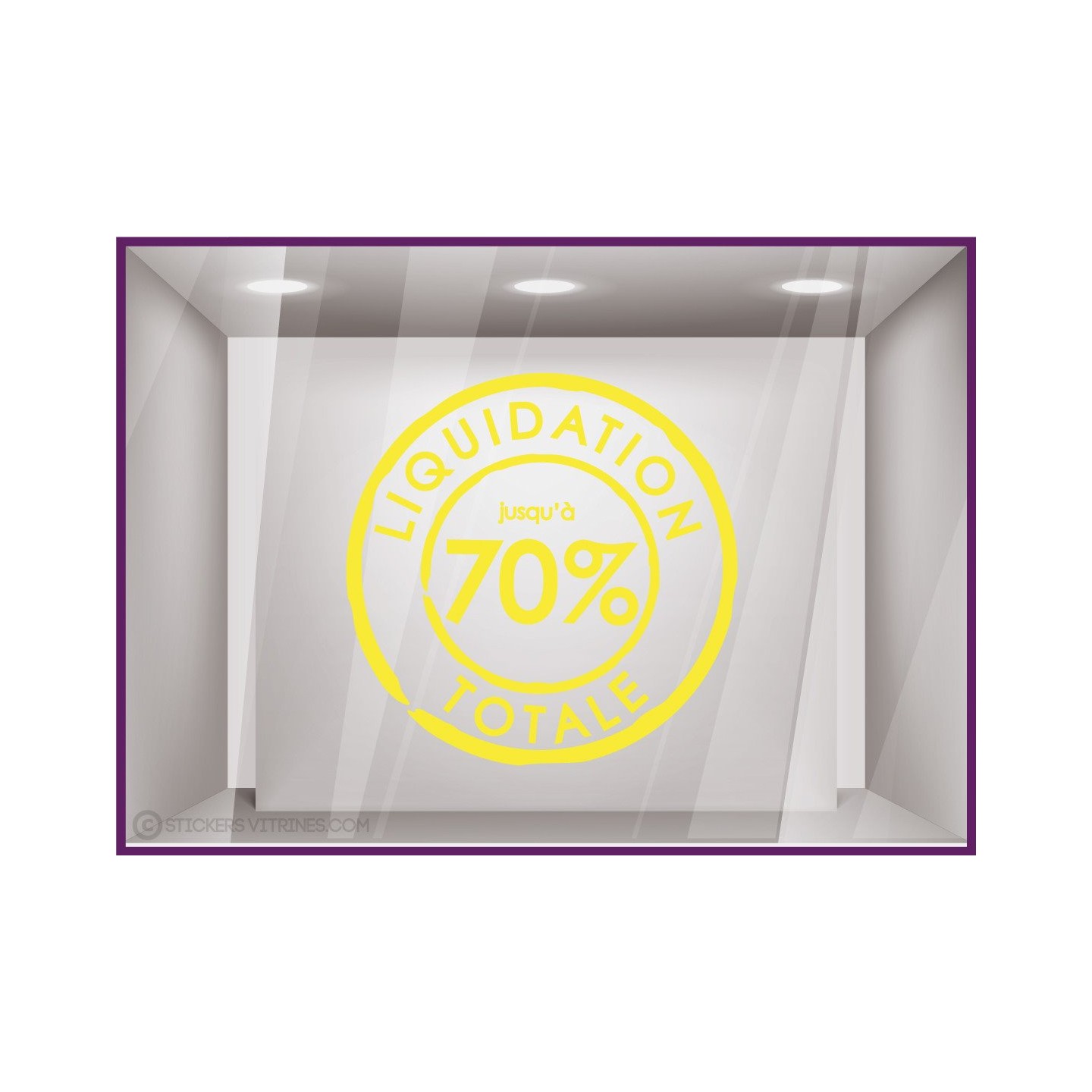 Sticker Tampon Liquidation Totale