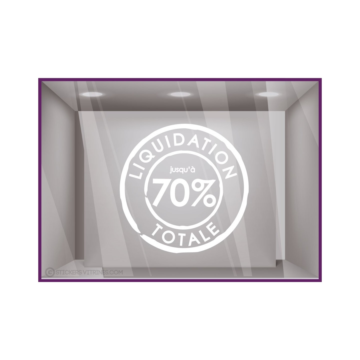 Sticker Tampon Liquidation Totale