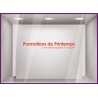 Stickers-Promotions de Printemps-SOLDES-vitrine-devanture-boutique-lettrage adhesif-autocollant geant