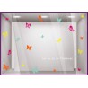 Kit de Stickers Sur un Air de Printemps papillon mode fleuriste maroquinerie devanture lettrage adhesif vitrophanie 