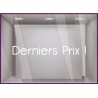 Sticker Derniers Prix devanture boutique mode parfumerie opticien destockage soldes braderie