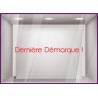 Sticker dernière Démarque soldes promotions offres promotionnelles destockage braderie liquidation vitrophanie calicot mode