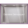 Sticker dernière Démarque soldes promotions offres promotionnelles destockage braderie liquidation vitrophanie calicot mode