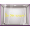 Sticker 3e Démarque destockage braderie soldes promotions offres promotionnelles lettrage adhesif mode parfumerie calicot 