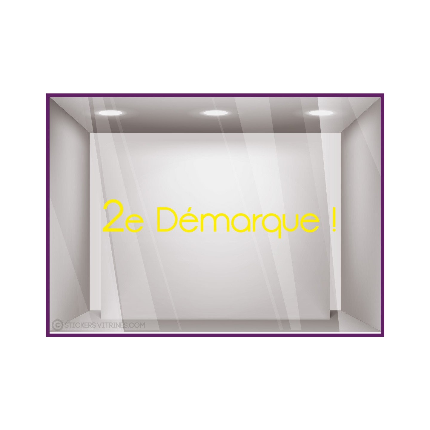 Sticker 2e Démarque