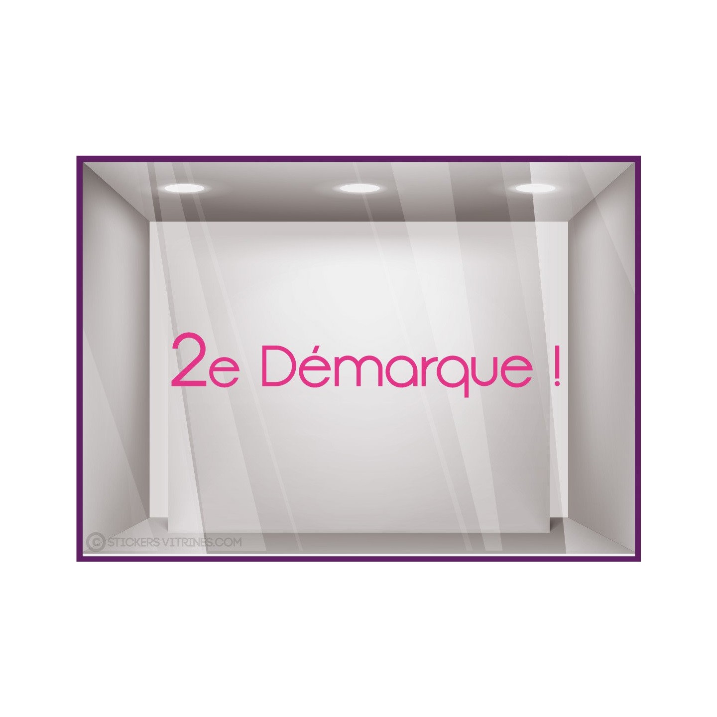 Sticker 2e Démarque
