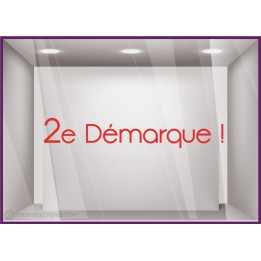 Sticker 2e Démarque