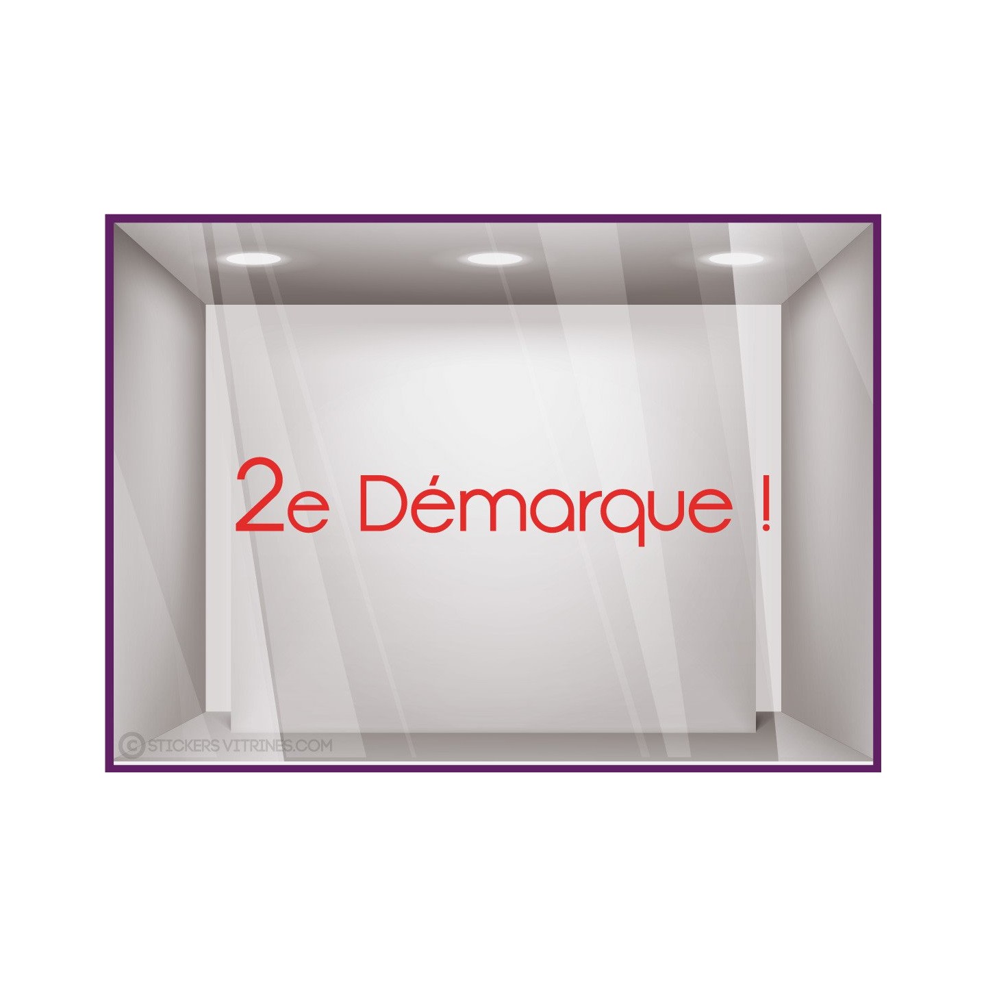 Sticker 2e Démarque