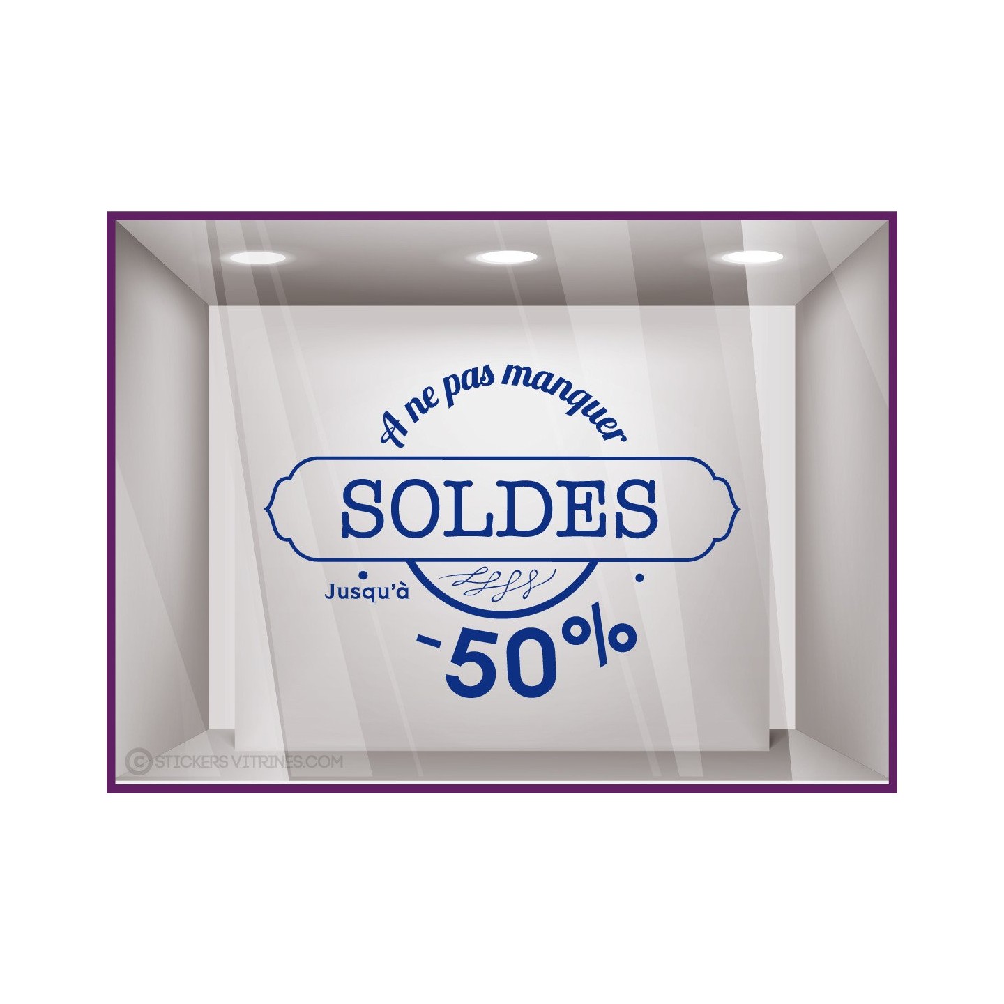 Sticker Soldes Hipster