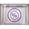 Sticker Tampon Soldes destockage demarque braderie liquidation offres promotionnelles promotions mode chaussures
