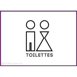 Sticker Toilettes