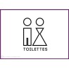 Sticker Toilettes