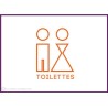 Sticker Toilettes
