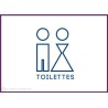 Sticker Toilettes
