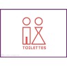 Sticker Toilettes
