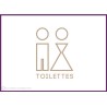 Sticker Toilettes