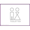 Sticker Toilettes