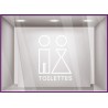 Sticker Toilettes