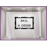 Sticker Bail A Céder