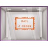 Sticker Bail A Céder