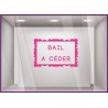 Sticker Bail A Céder