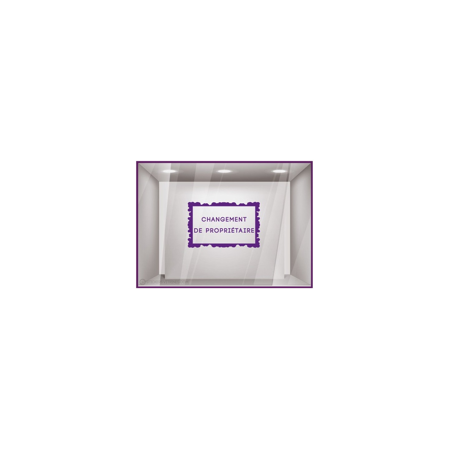 Sticker Changement De Propriétaire