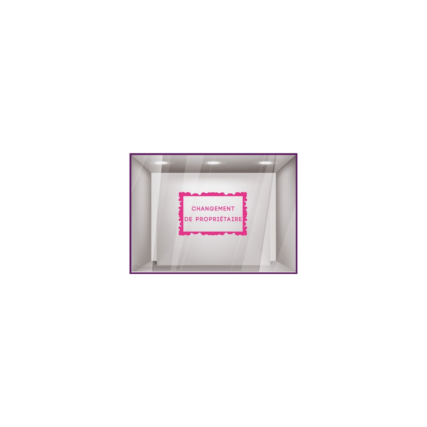 Sticker Changement De Propriétaire