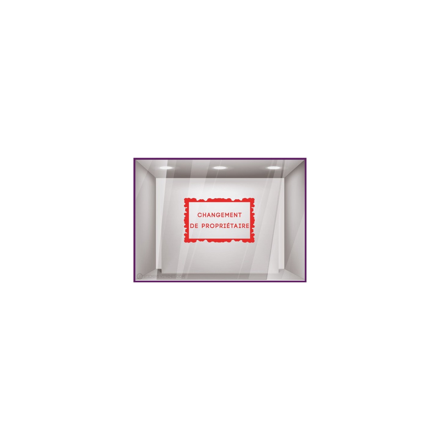 Sticker Changement De Propriétaire