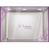 Kit de Stickers Saint Valentin enseigne boutique devanture vitrine lettrage adhesif calicot vitrophanie magasin mode lingerie
