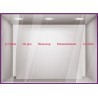Kit de Stickers Je t'aime lettrage adhesif autocollant devanture mode vitrine calicot bijouterie fleuriste vitrophanie vitre