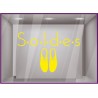 Sticker Soldes Chaussures Derbies