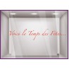 Sticker Voici le temps des F^etes