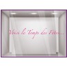 Sticker Voici le temps des F^etes