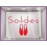 Sticker Soldes Chaussures Derbies