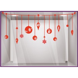 Sticker Guirlande de Noël