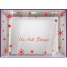 Kit De Stickers Noël Féérique vitrines magasin idée déco étoile