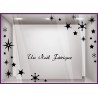 Kit De Stickers Noël Féérique vitrines magasin idée déco étoile