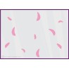 Stickers Plumes vitrophanie calicot devanture vitrine  autocollant adhesif bijouterie idee decoration vitre