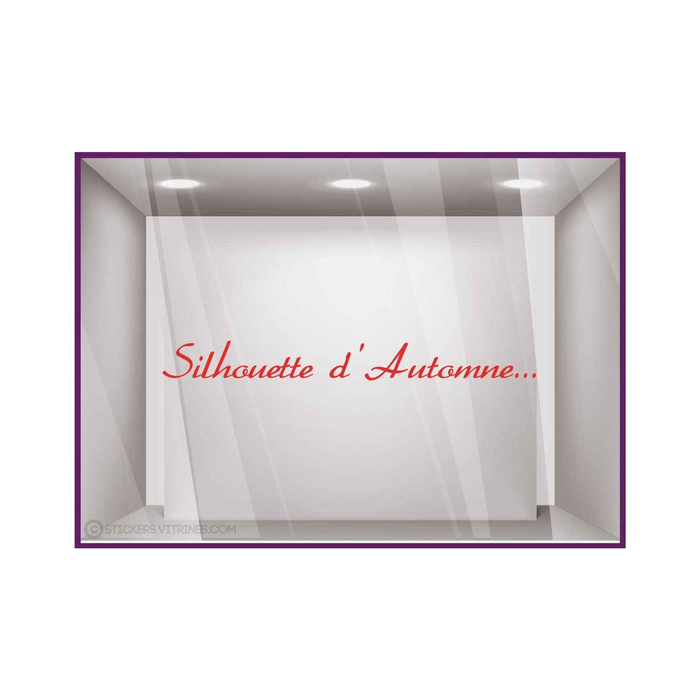 Sticker Silhouette d'Automne...