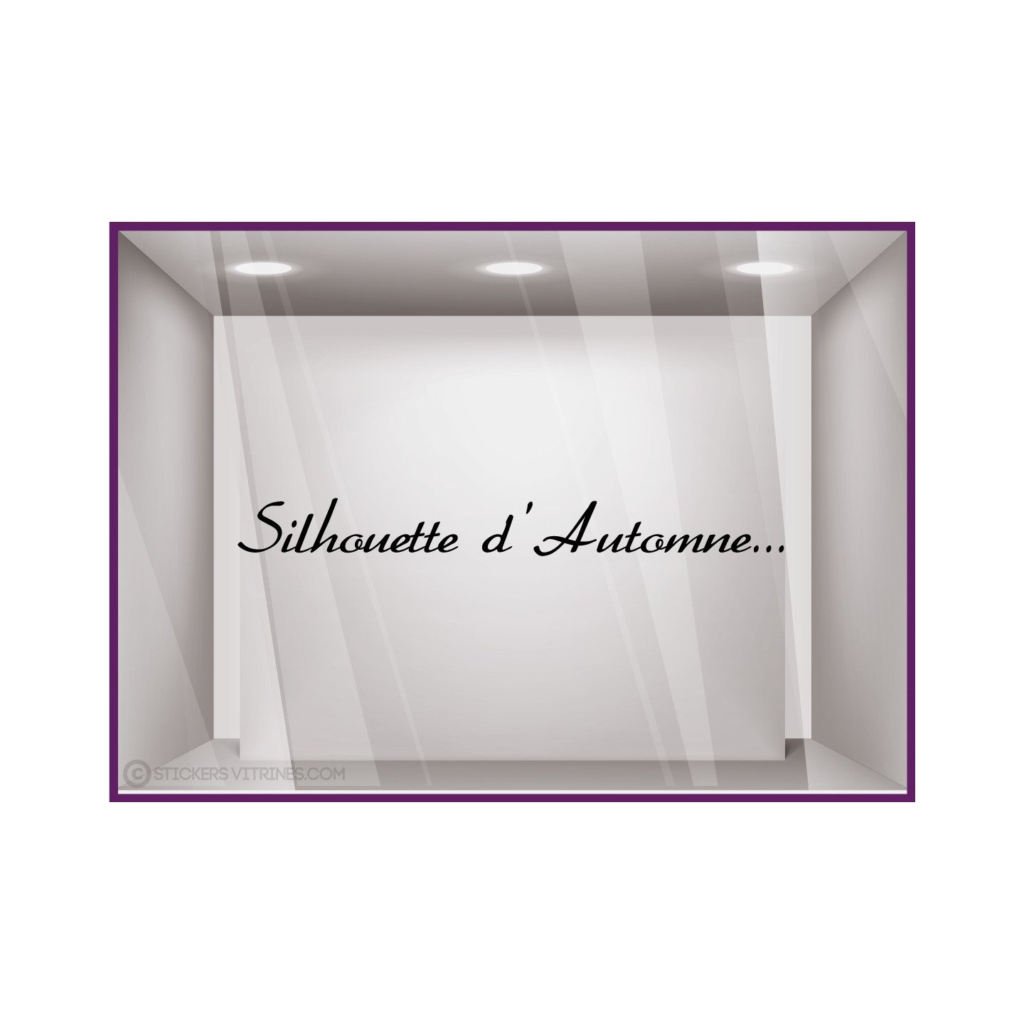 Sticker Silhouette d'Automne...
