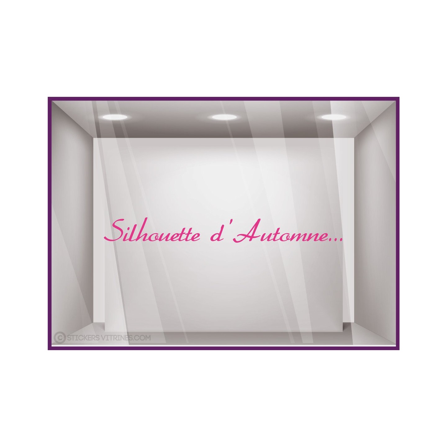 Sticker Silhouette d'Automne...