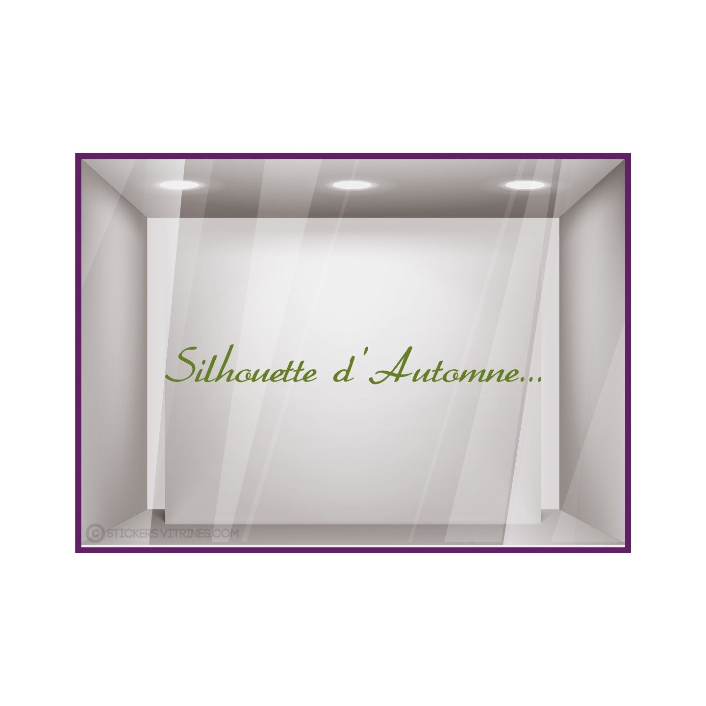 Sticker Silhouette d'Automne...
