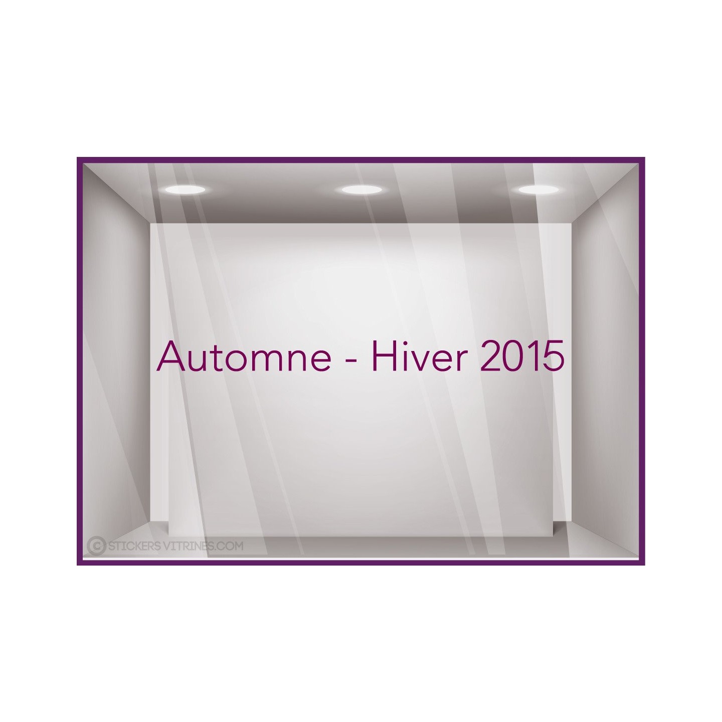 Sticker Automne-Hiver 2015