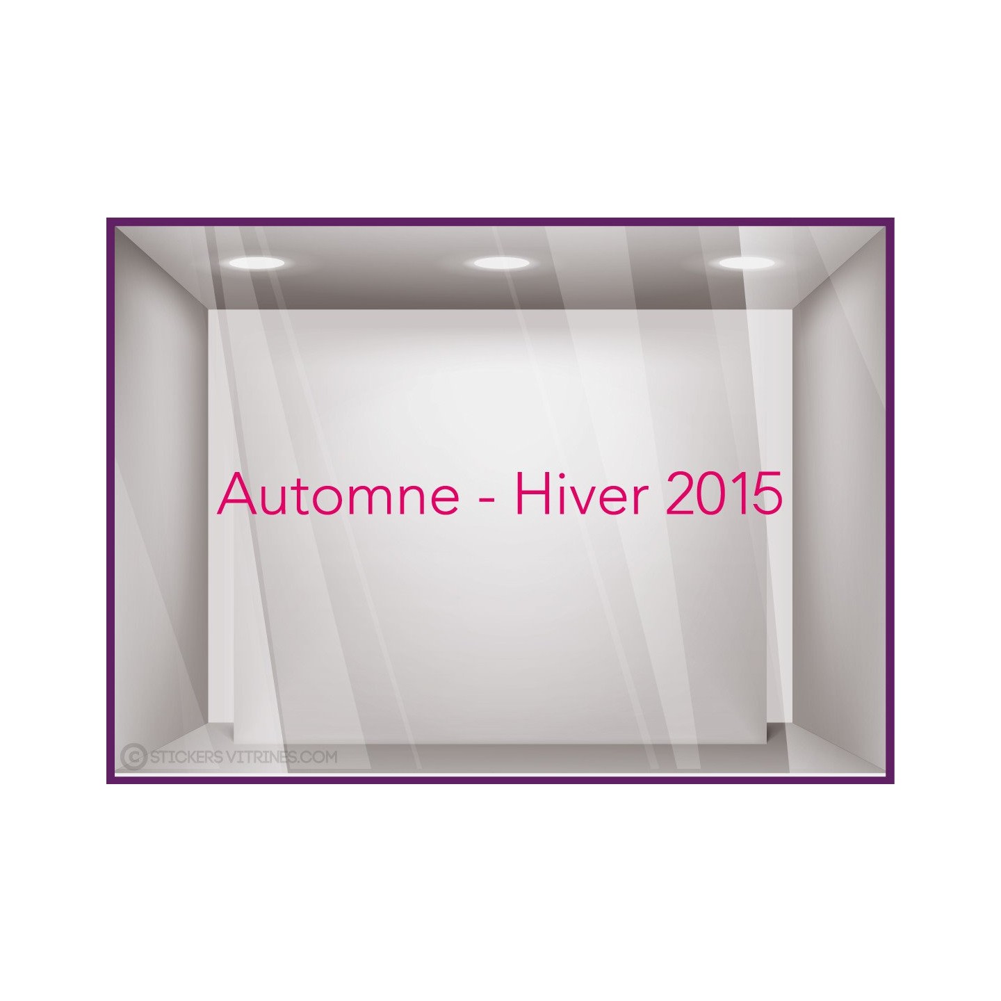 Sticker Automne-Hiver 2015