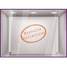 Sticker Nouvelle Collection Tampon magasin mode boutique commerce vitrine devanture bijouterie adhesif lettrage
