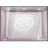 Sticker Nouvelle Collection Tampon magasin mode boutique commerce vitrine devanture bijouterie adhesif lettrage