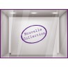 Sticker Nouvelle Collection Tampon magasin mode boutique commerce vitrine devanture bijouterie adhesif lettrage