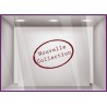 Sticker Nouvelle Collection Tampon magasin mode boutique commerce vitrine devanture bijouterie adhesif lettrage